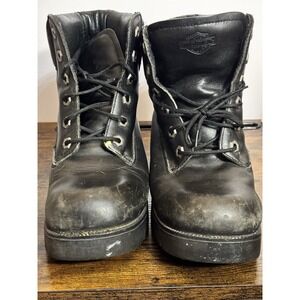 Harley Davidson Black Boots Women's Size 9